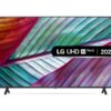 50" LG 50UR75006LK Smart 4K Ultra HD HDR LED TV, Silver/Grey