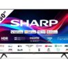 50" SHARP 4T-C50GJ4725K Smart 4K Ultra HD HDR LED TV, Black