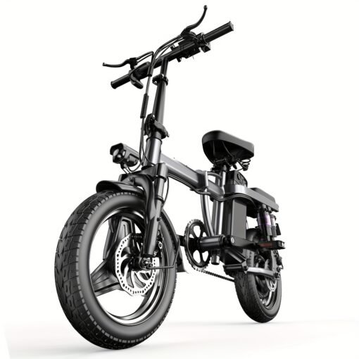 500w , 14" Tire Folding Ebikes For Adults, 20mph 25miles Adults , 48v 13ah Battery,