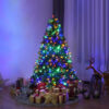 5ft Pre-lit Christmas Tree W/ 150 Led Lights & Stand