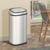 68l Sensor Dustbin Stainless Steel Automatic Kitchen Waste Bin Silver