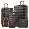 6pcs Luggage With Handbag And Makeup Bag Set, Suitcases Set For Use