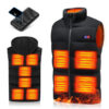 7.4v 30000mah Battery , 11 3s Heatedjacket, Heating Detachable Hat For Men Women