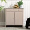 75cm Wide 2 Doors 1 Drawer Wooden Sideboard for Living Room Furniture, Storage Side Buffet Cabinet