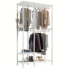 77" H Clothes Rack, Clothing Rack Heavy Duty Clothes Rack Clothing Racks For Hanging Clothes Portable Closet Free Standing Clothes Rack Wire Garment