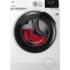 AEG 7000 Series LWR7185M4B 8 kg Washer Dryer - White, White