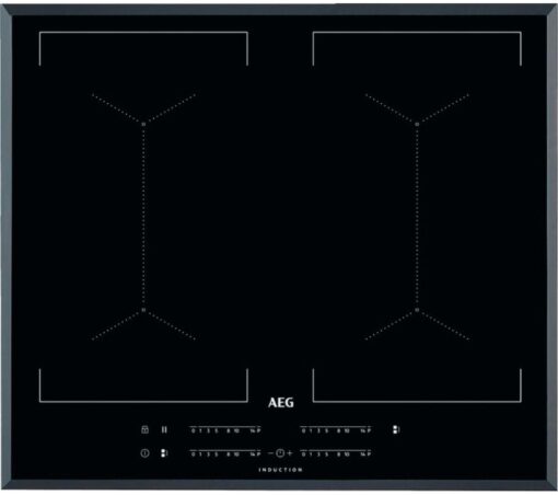 AEG IKE64450FB 59 cm Electric Induction Hob - Black, Black