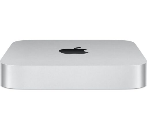 APPLE Mac mini (2023) - M2, 512 GB SSD, Silver, Silver/Grey