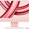 APPLE iMac 4.5K 24" (2023) - M3, 256 GB SSD, Pink, Pink