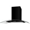 ART28421 90cm Curved Glass Cooker Hood - Econolux