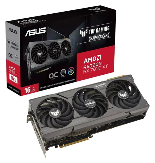 ASUS AMD Radeon RX 7800 XT TUF OC 16GB Gaming Graphics Card