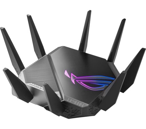 ASUS ROG Rapture GT-AXE11000 WiFi Router - AXE 11000, Tri-band, Black