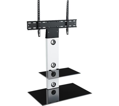 AVF Reflections Lesina FSL700LESW-A 700 mm TV Stand with Bracket - Black & White, White,Black