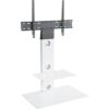 AVF Reflections Lesina FSL700LESWW 700 mm TV Stand with Bracket - White, White