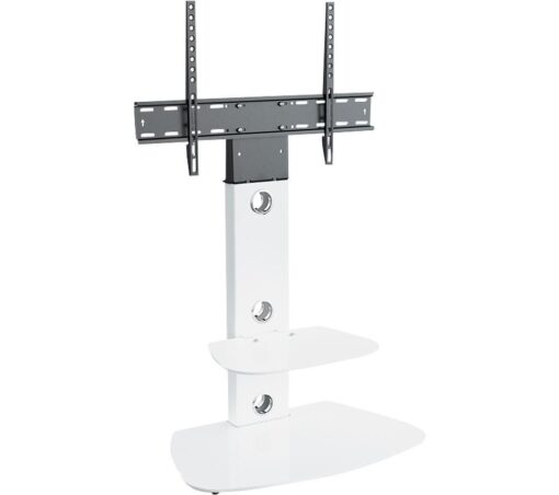 AVF Reflections Lucerne FSL700LUCSWW 700 mm TV Stand with Bracket - White, White