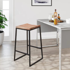 Accacia Wood Bar Stool