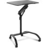 Adjustable Laptop Desk Mobile Home Office Computer Table 4 Wheels 89.5cm x 54cm