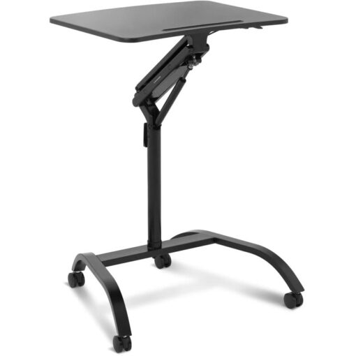 Adjustable Laptop Desk Mobile Home Office Computer Table 4 Wheels 89.5cm x 54cm