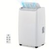 Air Conditioner, 14000 Btu Portable Air Conditioner With 24h Timer, Cooling, Dehumidify, 3-, Suitable For Rooms 550-750