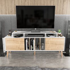 Alderfield Char TV Stand for TVs up to 70"