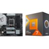 Amd Ryzen™ 7 7800X3D Processor & B650M GAMING PLUS WIFI AM5 Motherboard Bundle