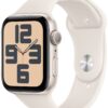 Apple Watch SE 2024 GPS 44mm Starlight Sport Band - S/M