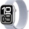 Apple Watch Series 10 GPS 42mm Silver Blue Cloud Sport Loop