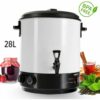 Arebos - Automatic Canning Machine 1800 w Canning Pot 28 l with Timer, Thermostat & overheating Protection stepless Temperature Adjustment 30-110 °c