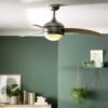 Argos Home Anders Wooden 3 Arm Remote Control Ceiling Fan