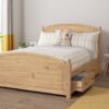 Argos Home Emberton Double Wooden Bed Frame - Pine