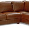 Argos Home Salisbury Leather Right Hand Corner Sofa - Tan