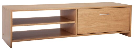 Argos Home Squares 1 Drawer TV Unit - Oak Effect