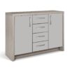 Argos Home Venice 2 Door 4 Drawer Sideboard - Grey