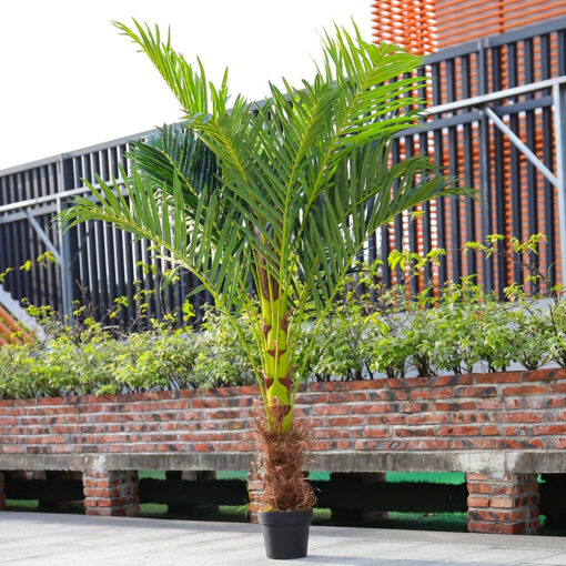 Artificial Plants 180cm Fake Tropical Tree Faux Plants For Indoors And Outdoors Artificial Foliage And Plastic Pot For Party Office Home House