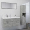 Asayo 2 Piece 1000mm Bathroom Furniture Suite with Mirror