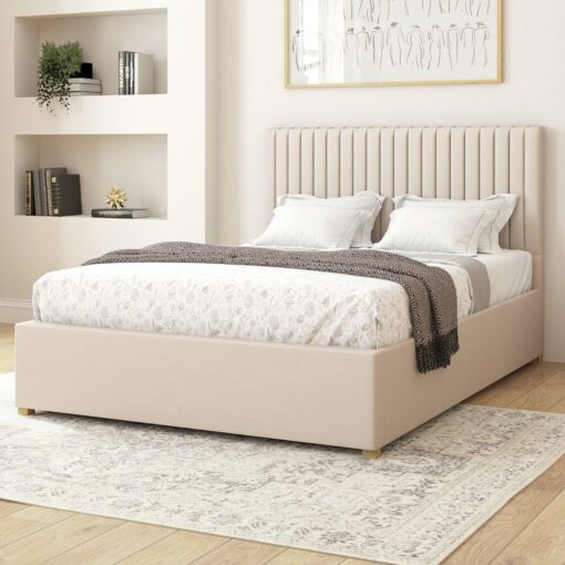 Aspire Grant Single Adjustable Bed with Mattress - Off White