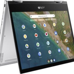 Asus Flip CM3200MT 12" 2 in 1 Refurbished Chromebook - MediaTek MT8192, 128 GB eMMC, Grey (Very Good Condition), Silver/Grey