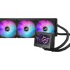 Asus ROG Ryujin III 360 mm Liquid CPU Cooler System - ARGB LED, Black