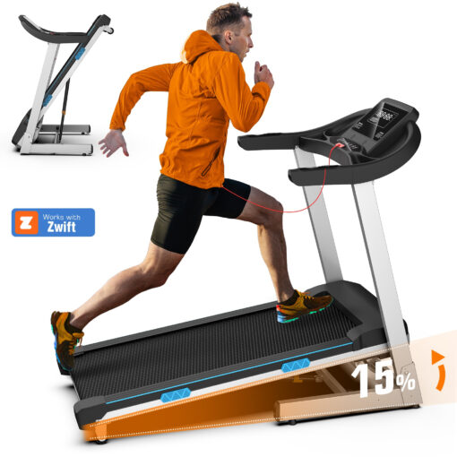 Auto Treadmills For , 3.0hp Running , 320lbs , For Gym Use, , Voice Control ,