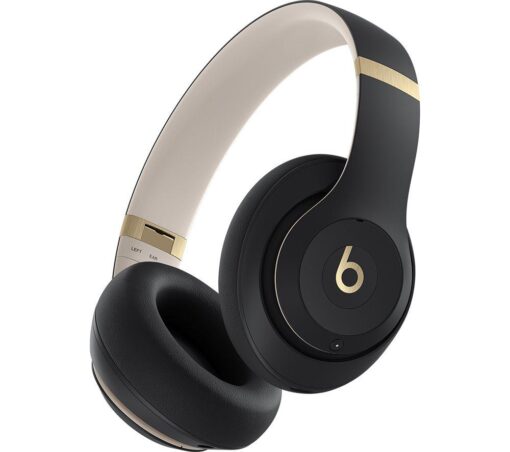 BEATS Studio Pro Wireless Bluetooth Noise-Cancelling Headphones - Black & Gold, Black,Gold