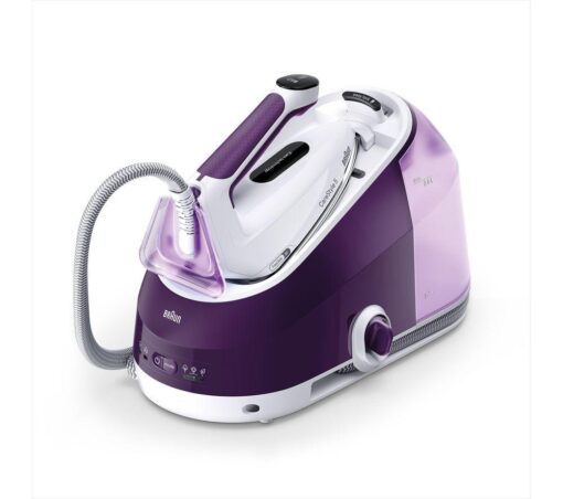 BRAUN CareStyle 5 IS5247VI Steam Generator Iron - White & Violet, Purple,White