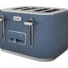 BREVILLE Linear VTR033 4-Slice Toaster - Faded Blue, Blue