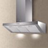 Bankia wall hood 90 cm. - Stainless steel - 700 m3/h - Baraldi