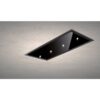 Baraldi - Gea Flat ceiling hood 120x60 cm. - Black with led - 800 m3/h