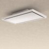 Baraldi - Gea Free ceiling hood 90x60 cm. - Stainless steel with led - 900 m3/h