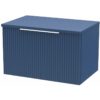 Bathroom Vanity Unit Wall Mounted Storage Cabinet Blue 600mm Drawer Modern