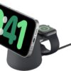 Belkin 2 in 1 MagSafe Wireless Charger Stand 15W - Charcoal