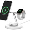 Belkin 3 in 1 MagSafe Compatible Qi2 Wireless Charger -White