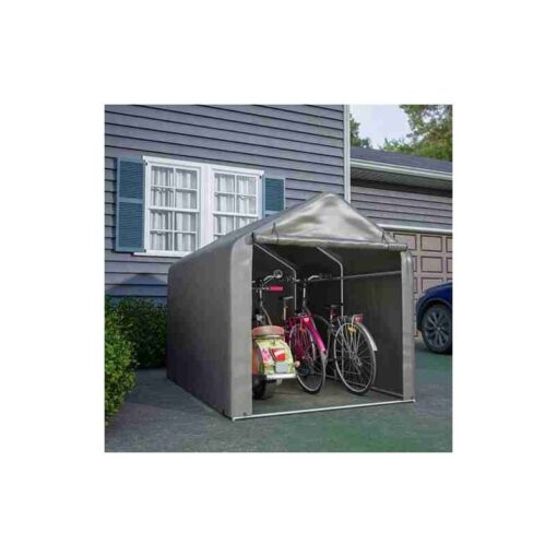 Bike Storage Tent Grey Large - Birchtree