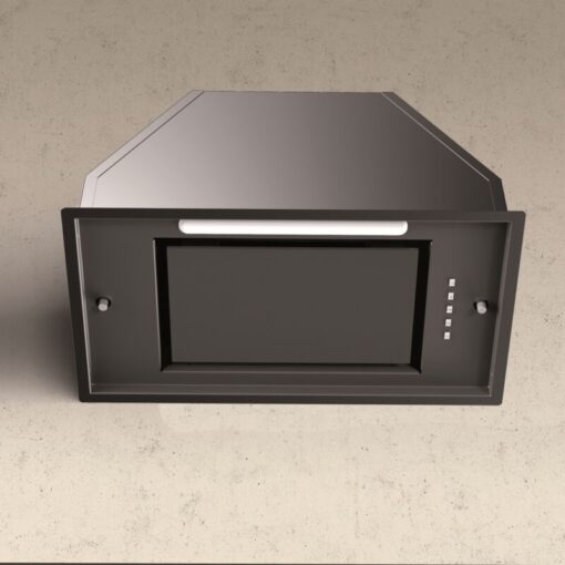 Block Star Plus wall unit hood 72 cm. - Black - 700 m3/h - Drydrop - Baraldi